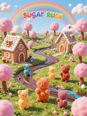 Sugar Rush Spielautomat bei Yep Casino - Pragmatic Play